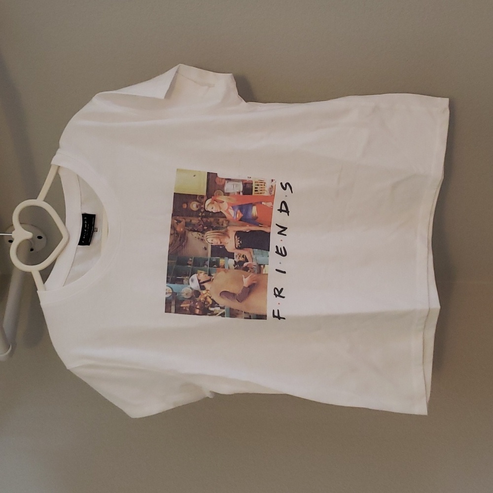 F.R.I.E.N.D.S. TV Show Womens Cropped Tee